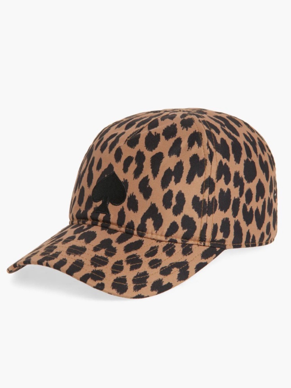 Kate Spade Leopard Baseball Cap NWT